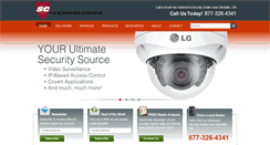 Desktop Screenshot of glendalesecuritycameras.com